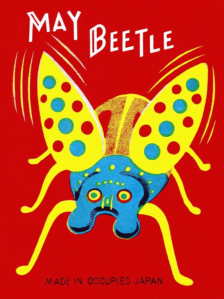 May Beetle art print by Retrobot for $57.95 CAD