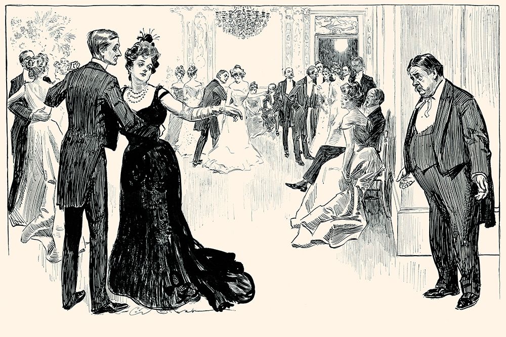Matrimonial Misfits art print by Charles Dana Gibson for $57.95 CAD