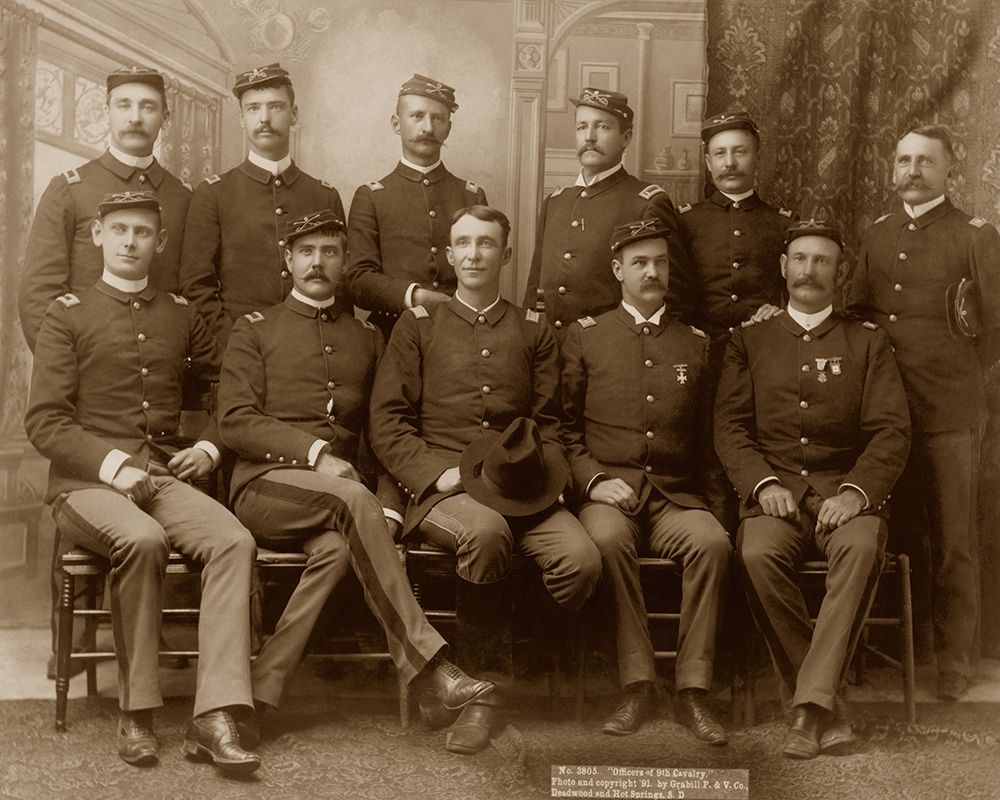Officers of the 9th Cavalry art print by John C.H. Grabill for $57.95 CAD