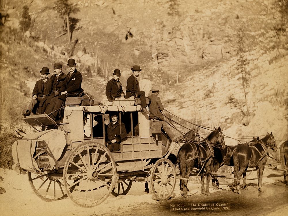 Deadwood Coach art print by John C.H. Grabill for $57.95 CAD