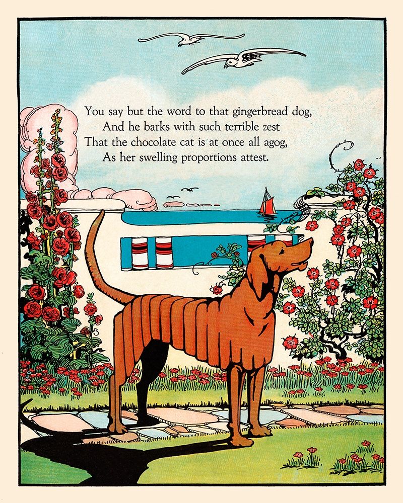 Gingerbread Dog art print by Eugene Field for $57.95 CAD