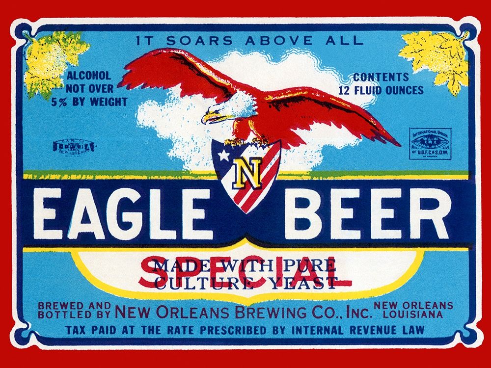 Eagle Beer Special art print by Vintage Booze Labels for $57.95 CAD