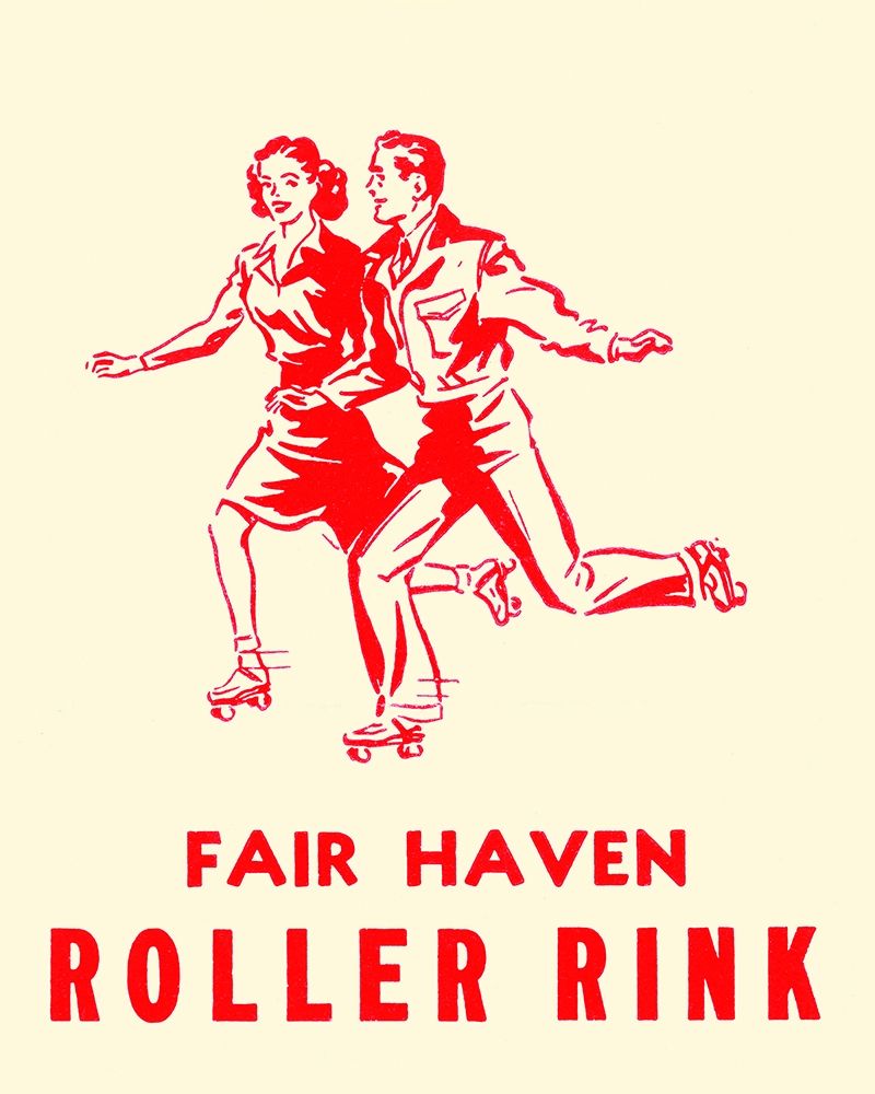 Fair Haven Roller Rink art print by Retrorollers for $57.95 CAD