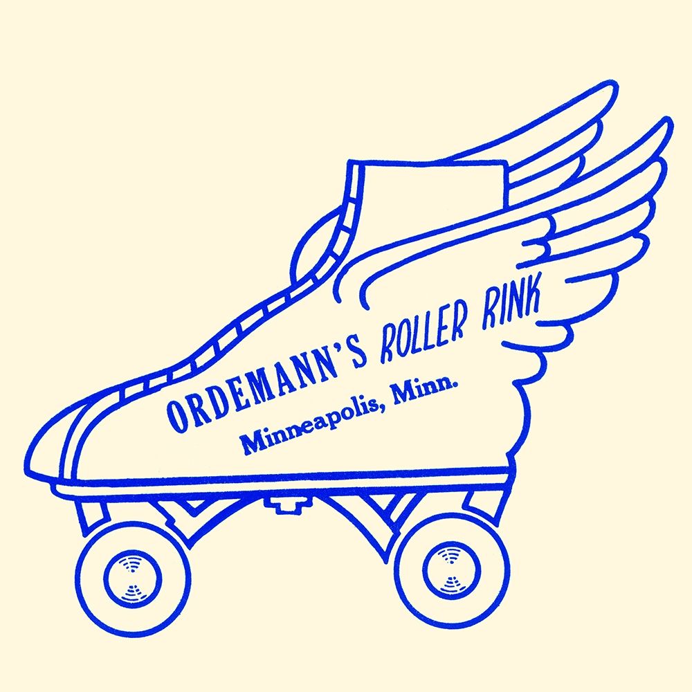 Ordemanns Roller Rink art print by Retrorollers for $57.95 CAD