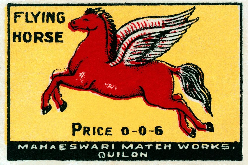 Flying Horse Matches art print by Phillumenart for $57.95 CAD