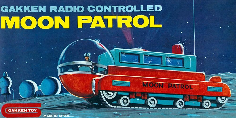 Moon Patrol art print by Retrotrans for $57.95 CAD