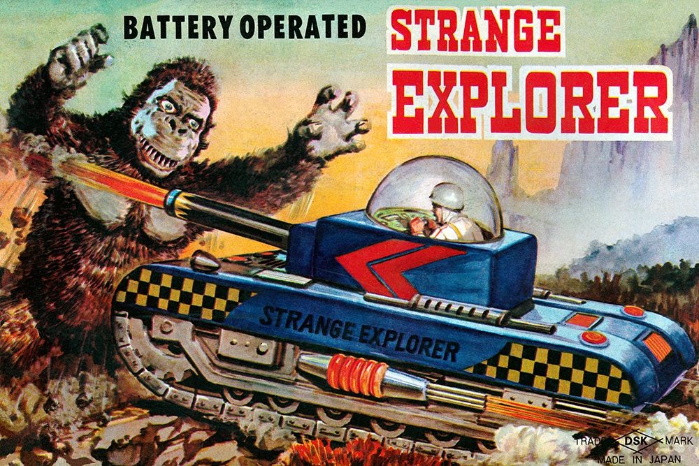Strange Explorer art print by Retrotrans for $57.95 CAD