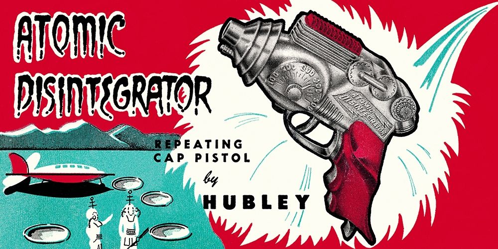 Atomic Disintegrator art print by Retrogun for $57.95 CAD