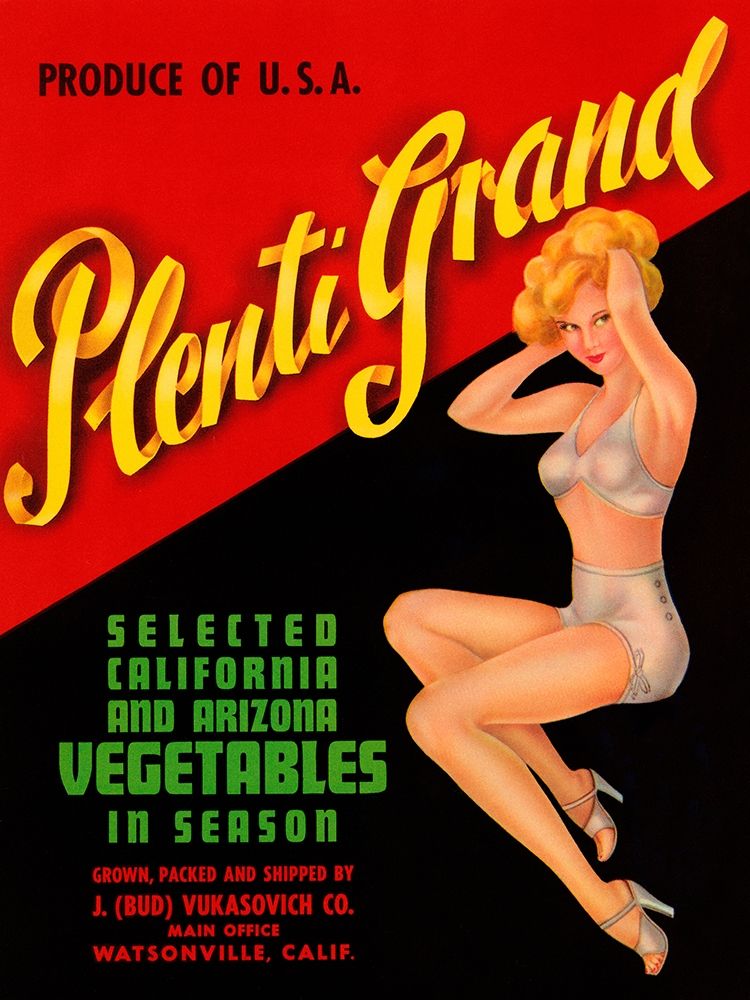 Plenti Grand art print by Retrolabel for $57.95 CAD