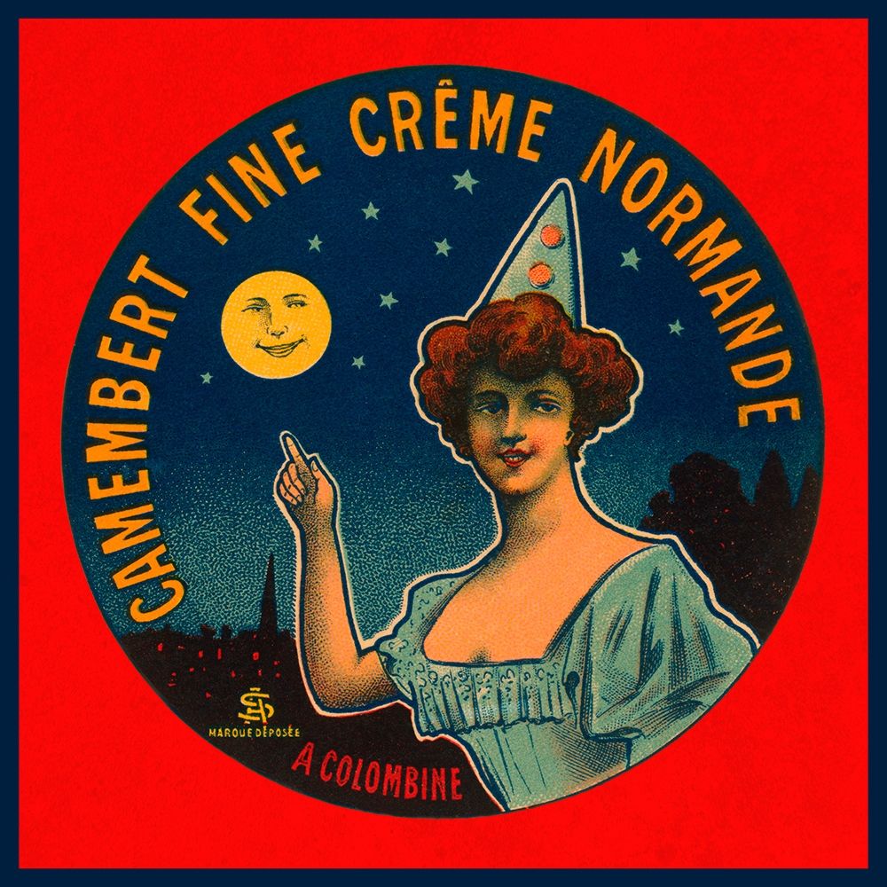 Camembert fine creme Normande art print by Retrolabel for $57.95 CAD