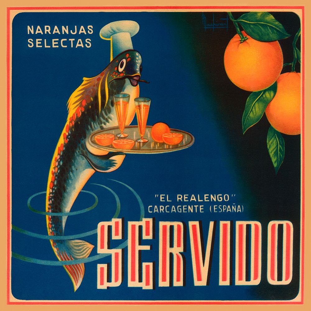 Servido Selected Oranges art print by Retrolabel for $57.95 CAD