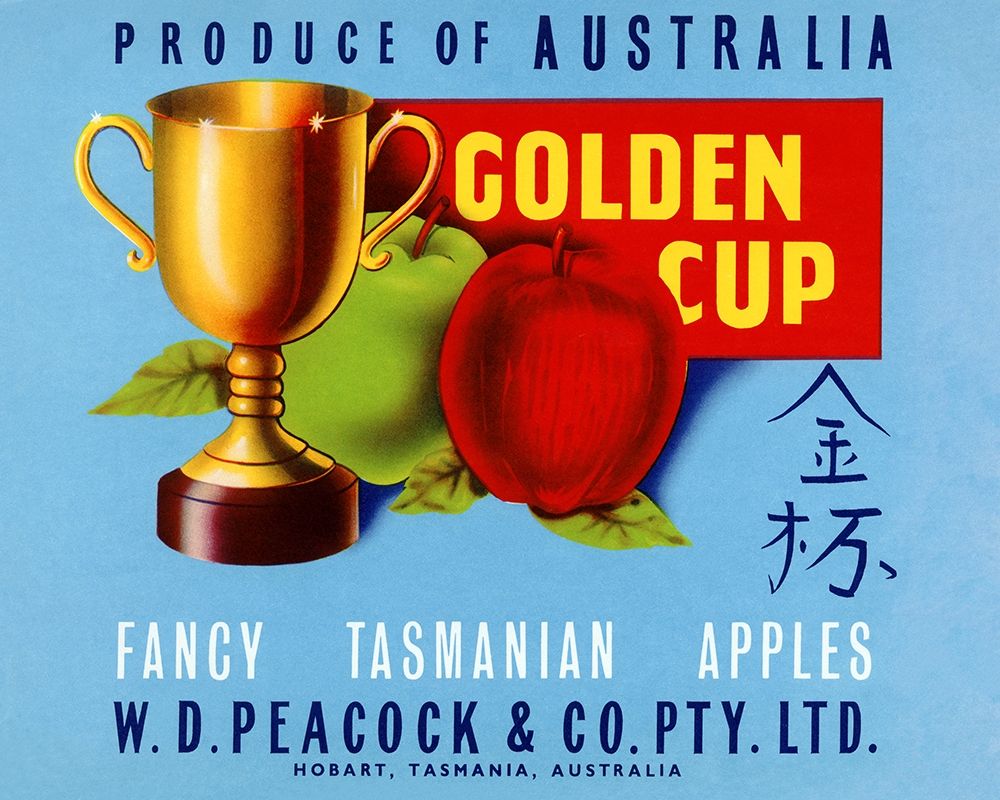 Golden Cup art print by Retrolabel for $57.95 CAD