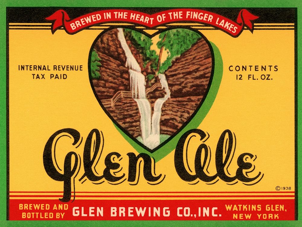 Glen Ale art print by Retrolabel for $57.95 CAD