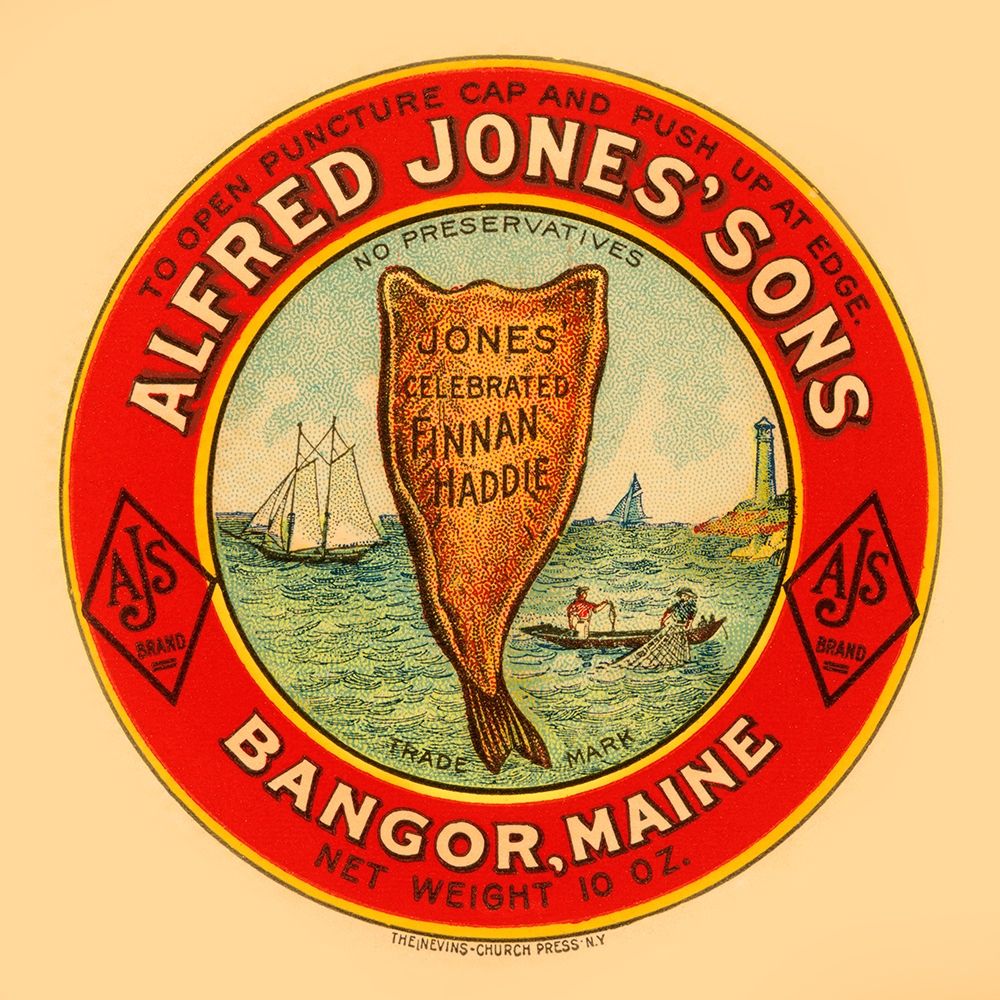 Jones Celebrated Finnan Haddie art print by Retrolabel for $57.95 CAD