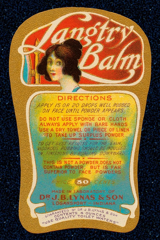 Langtry Balm art print by Retrolabel for $57.95 CAD