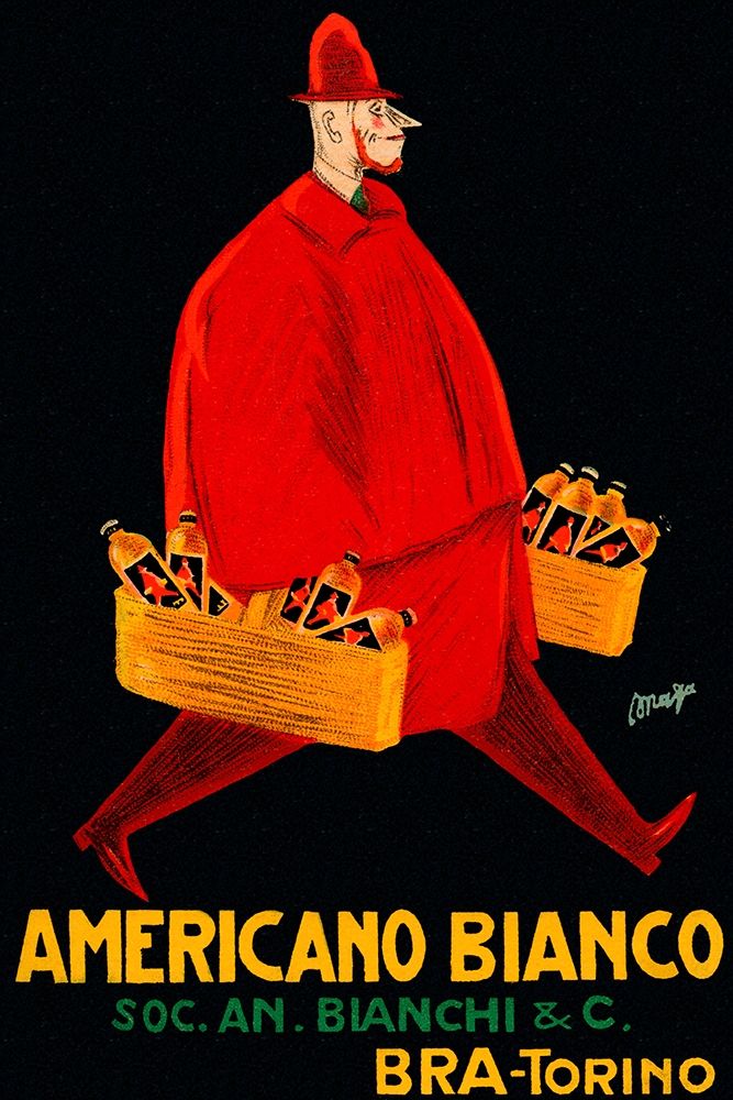 Americano Bianco art print by Vintage Booze Labels for $57.95 CAD