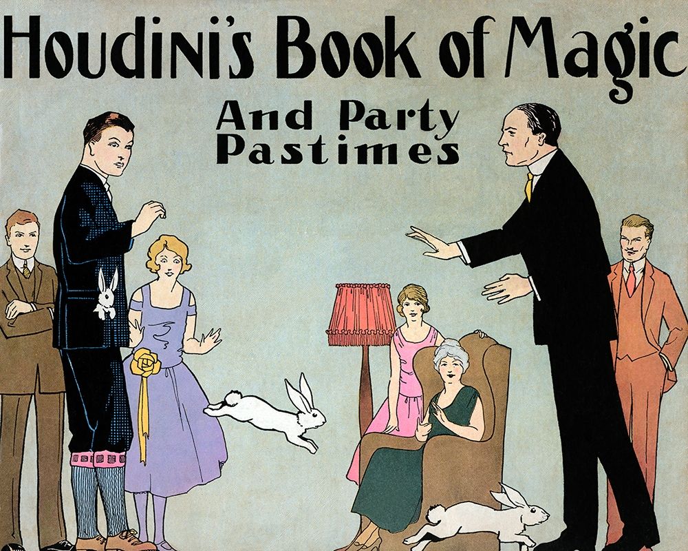 Houdinis Book of Magic and Party Pastimes art print by Harry Houdini for $57.95 CAD