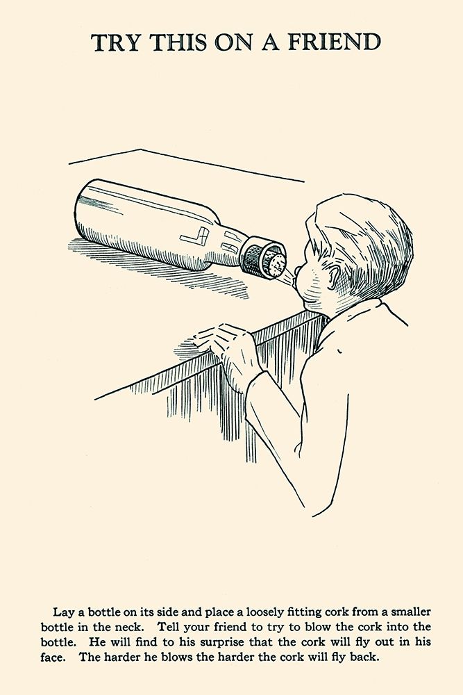 Try This on a Friend - Corked art print by Retromagic for $57.95 CAD