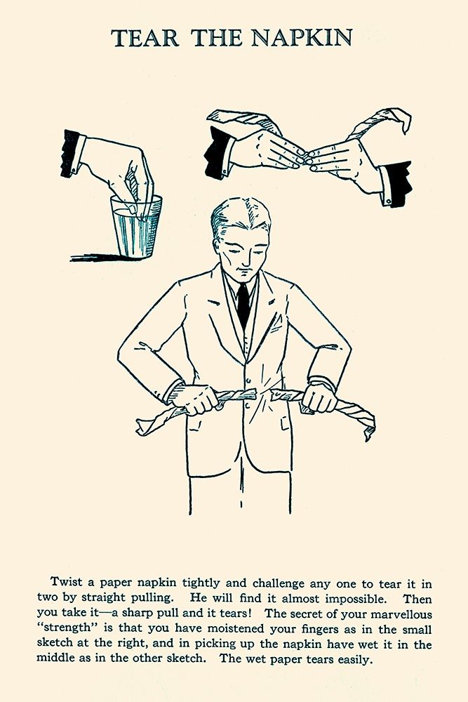Tear the Napkin art print by Retromagic for $57.95 CAD