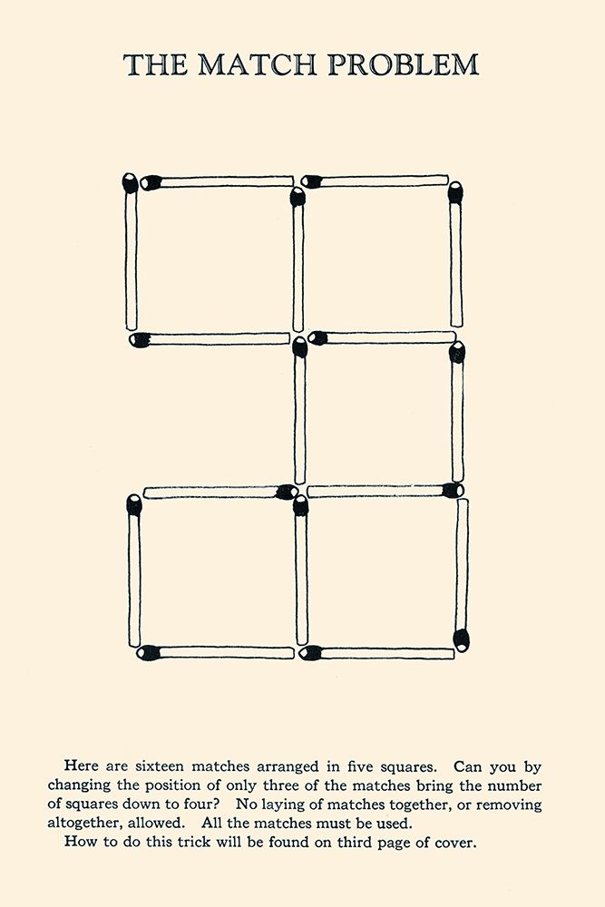 The Match Problem art print by Retromagic for $57.95 CAD