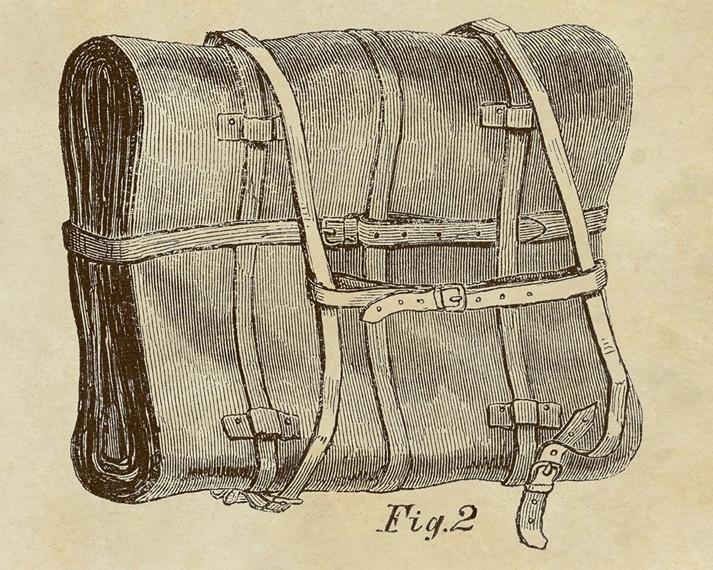 Knapsack Backpack art print by Inventions for $57.95 CAD