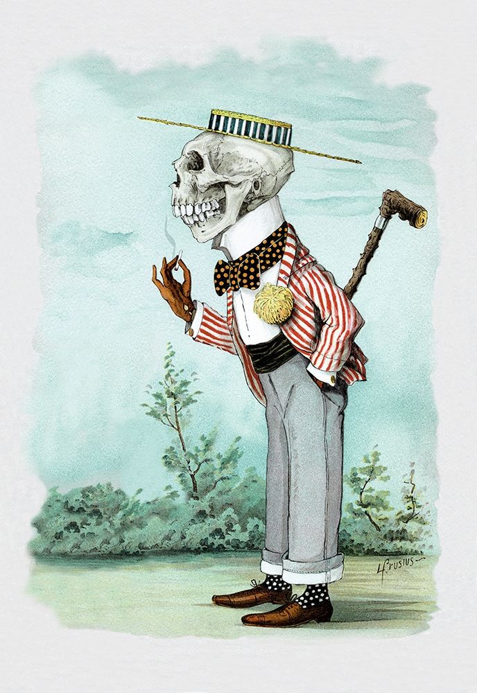 Death as a Suitor art print by Frusius for $57.95 CAD