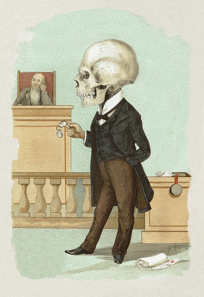 Death Under Oath art print by Frusius for $57.95 CAD