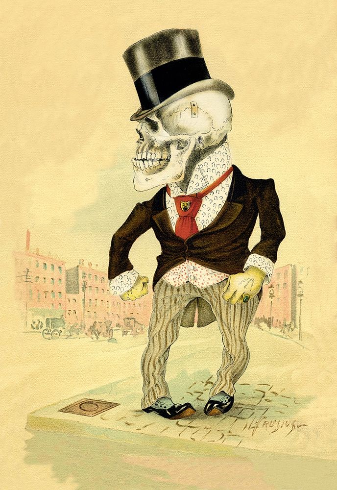 Death Ready for Round Two art print by Frusius for $57.95 CAD