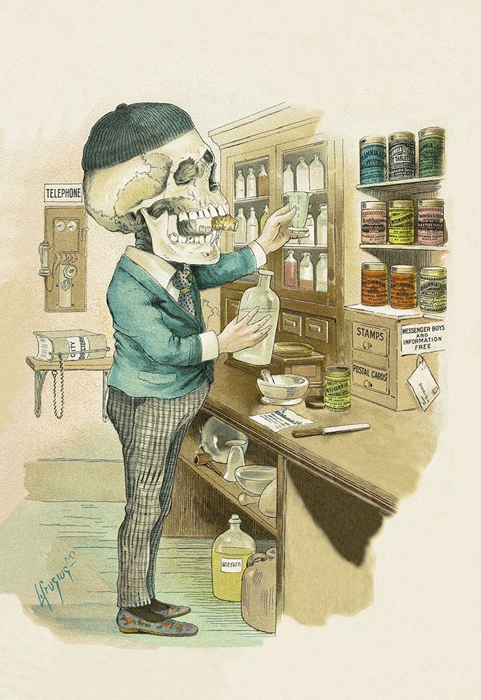 Death by Chemicals art print by Frusius for $57.95 CAD