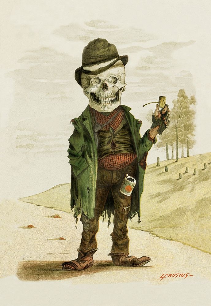Death Works for Food art print by Frusius for $57.95 CAD