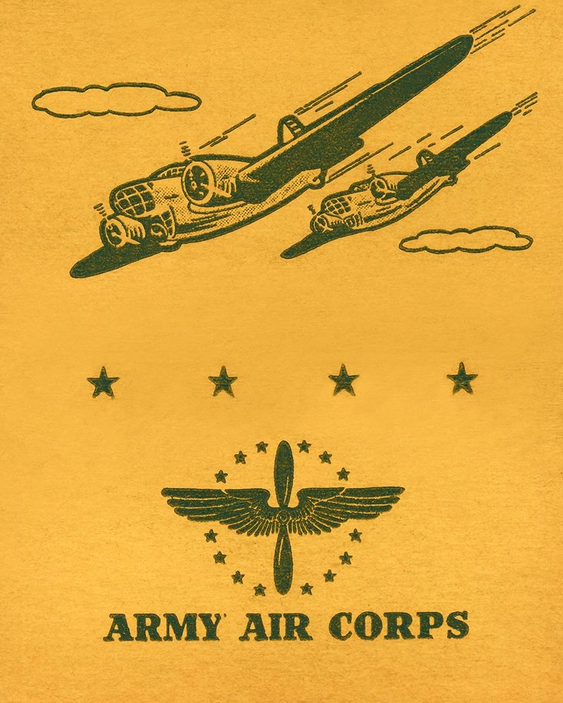 Army Air Corps art print by Retrotravel for $57.95 CAD