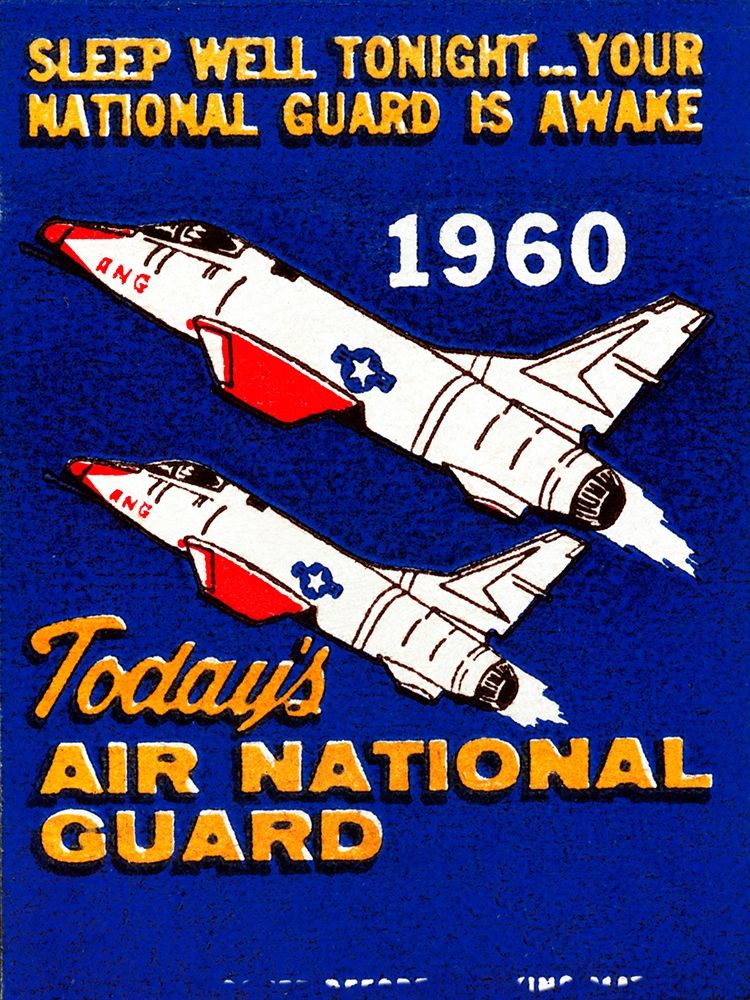 Todays Air National Guard art print by Retrotravel for $57.95 CAD