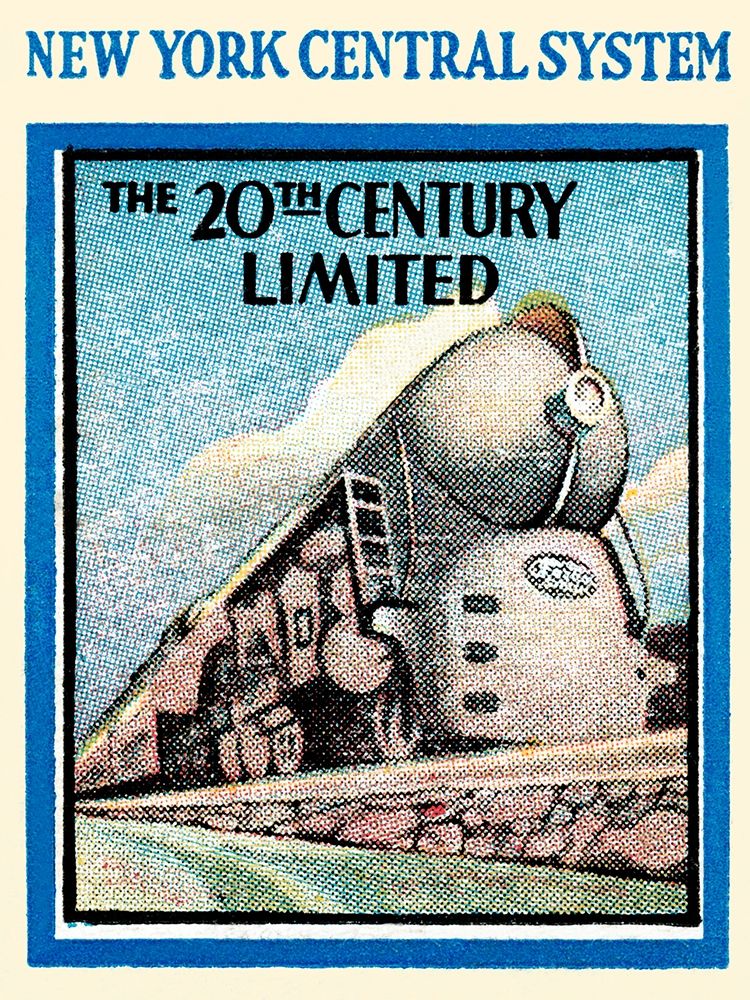 New York Central System - The 20th Century Limited art print by Retrotravel for $57.95 CAD