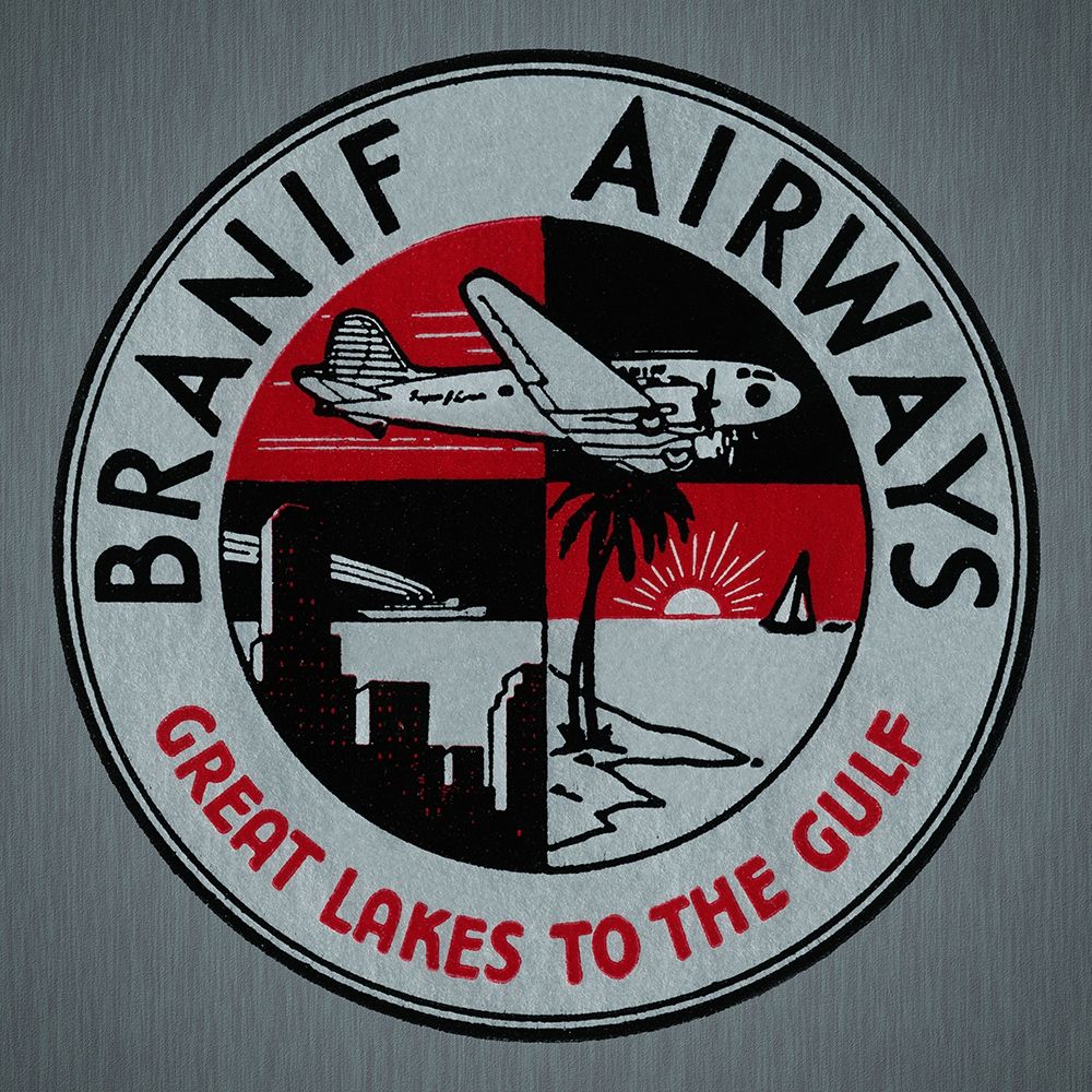 Branif Airways - Great Lakes to the Gulf art print by Retrotravel for $57.95 CAD