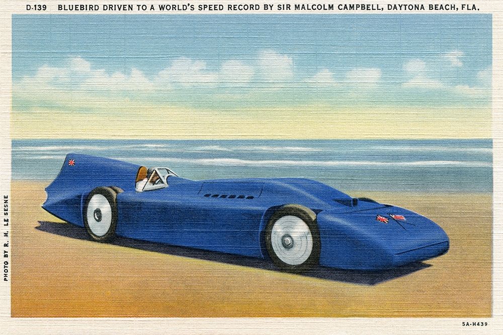 BlueBird 5 art print by Retrotravel for $57.95 CAD