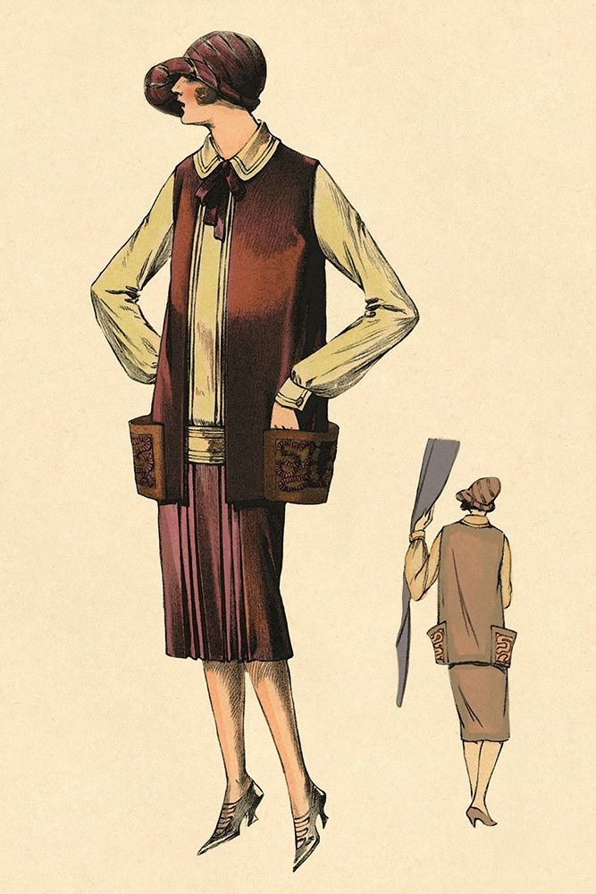 Waiting in the Wings art print by Vintage Fashion for $57.95 CAD