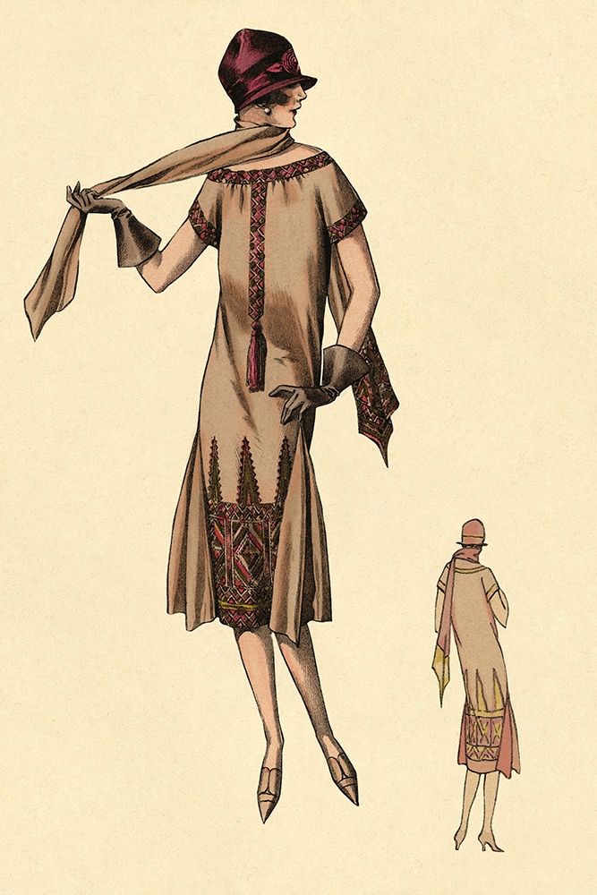 Enchanting art print by Vintage Fashion for $57.95 CAD