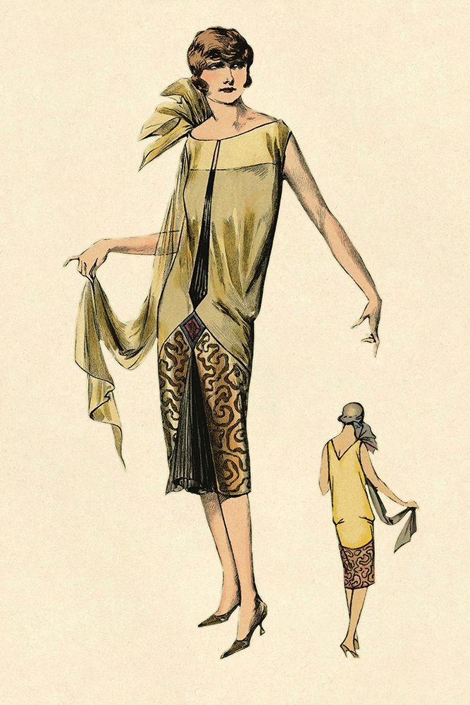 Absolutely Beautiful art print by Vintage Fashion for $57.95 CAD