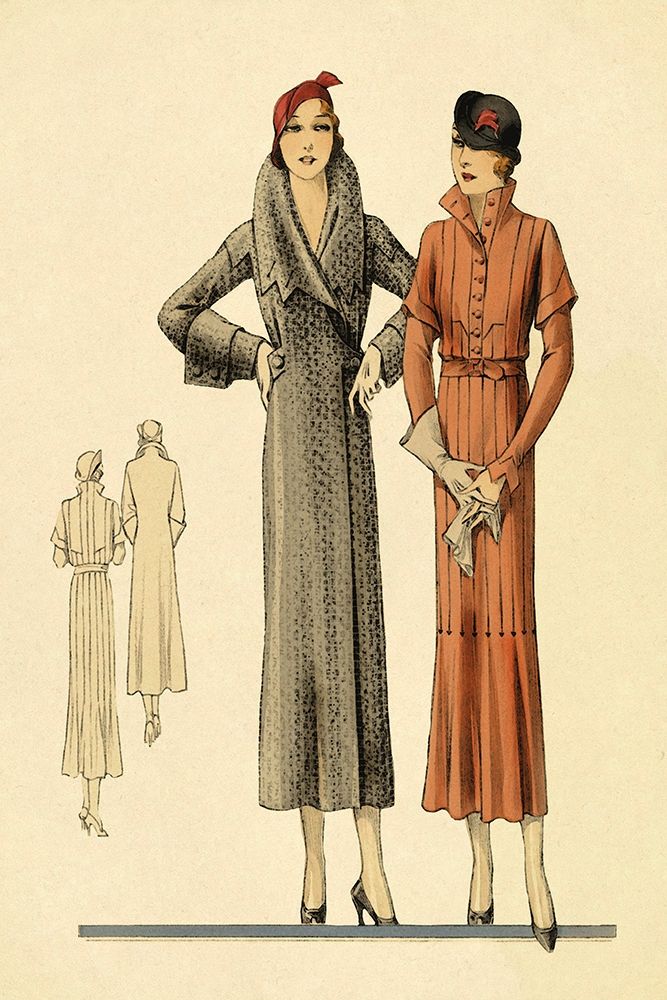 Fashions for Urban Ladies art print by Vintage Fashion for $57.95 CAD