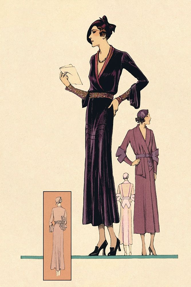 Modeles Originaur: For the Woman About Town art print by Vintage Fashion for $57.95 CAD