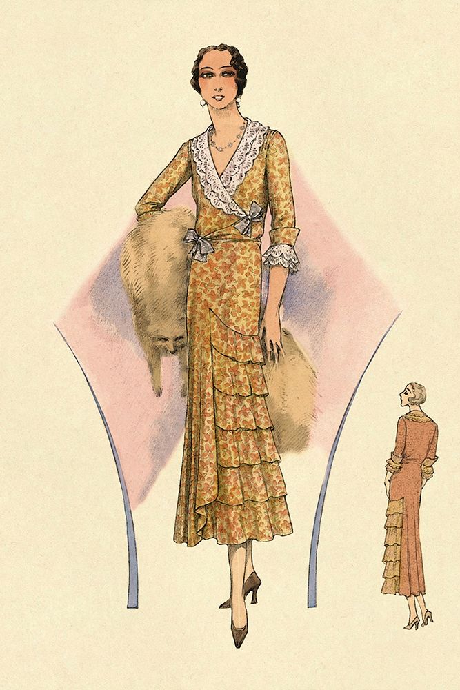 Modeles Originaur: For a Daytime Affair art print by Vintage Fashion for $57.95 CAD