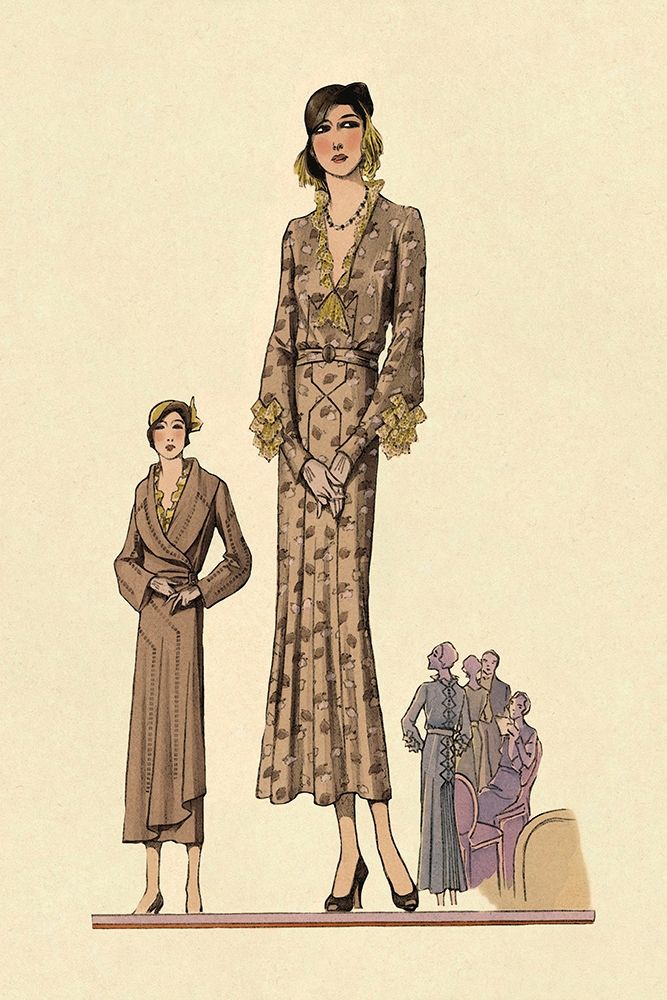 Modeles Originaur: For a Weekend Affair art print by Vintage Fashion for $57.95 CAD