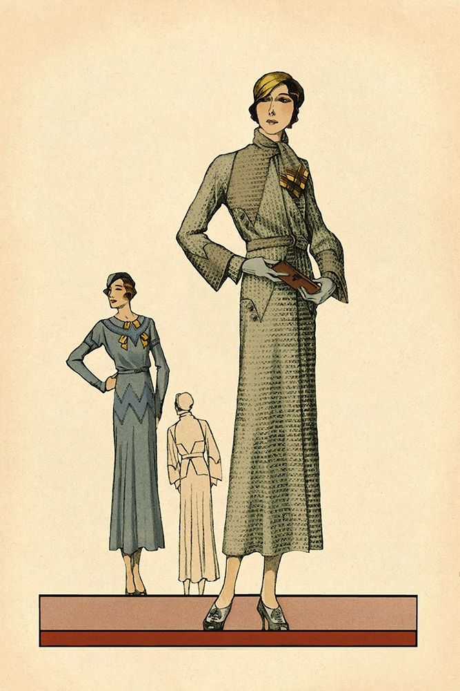 Modeles Originaur: A Conservative Look art print by Vintage Fashion for $57.95 CAD
