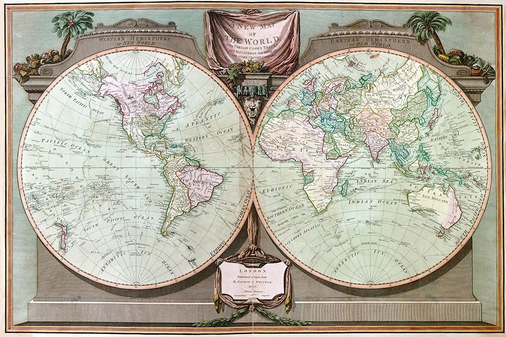 Imperial Sheet Atlas art print by Robert Laurie for $57.95 CAD