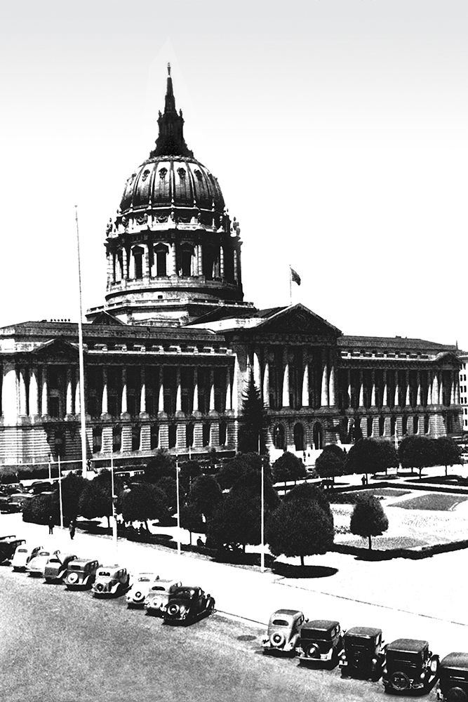 City Hall, San Francisco, CA art print by Vintage San Francisco for $57.95 CAD