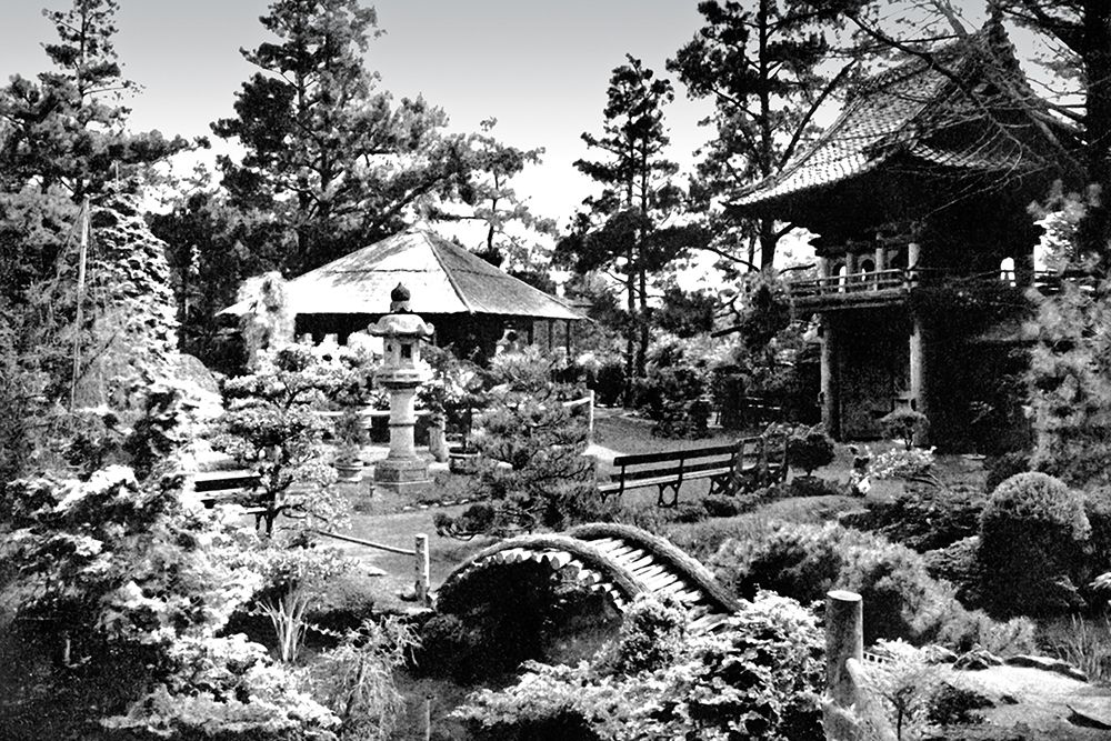 Oriental Tea Garden, San Francisco, CA art print by Vintage San Francisco for $57.95 CAD