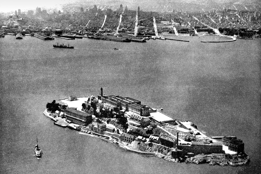 Alcatraz Island, San Francisco, CA art print by Vintage San Francisco for $57.95 CAD