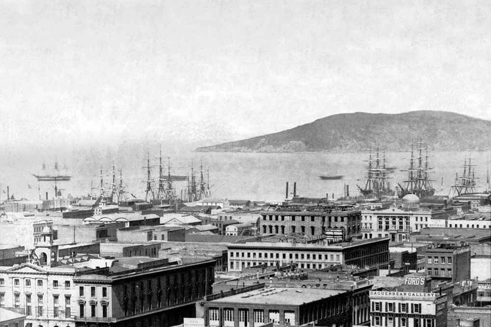 City Bay View, San Francisco, CA art print by Vintage San Francisco for $57.95 CAD