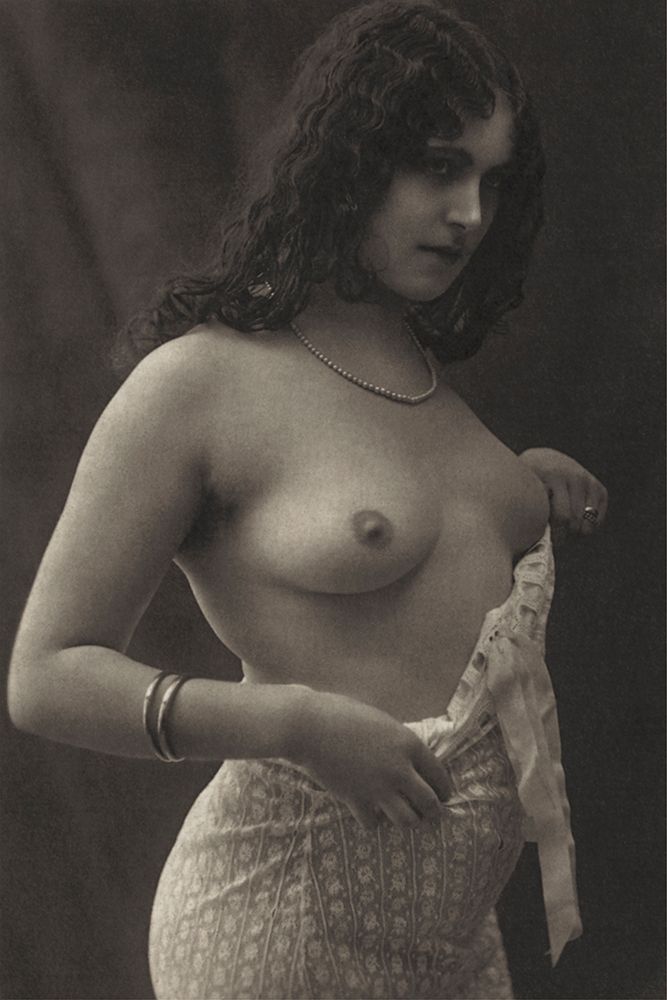 Without a Blouse art print by Vintage Nudes for $57.95 CAD