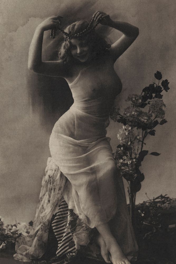 The Pearl Diadem art print by Vintage Nudes for $57.95 CAD